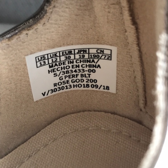 β¨HPβ¨Gap Kidβsβ’ Gold flats - Picture 3 of 6